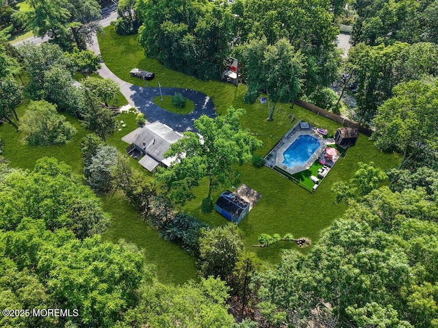 276 Chandler Rd, Jackson, NJ 08527 - aerial view of a pool area