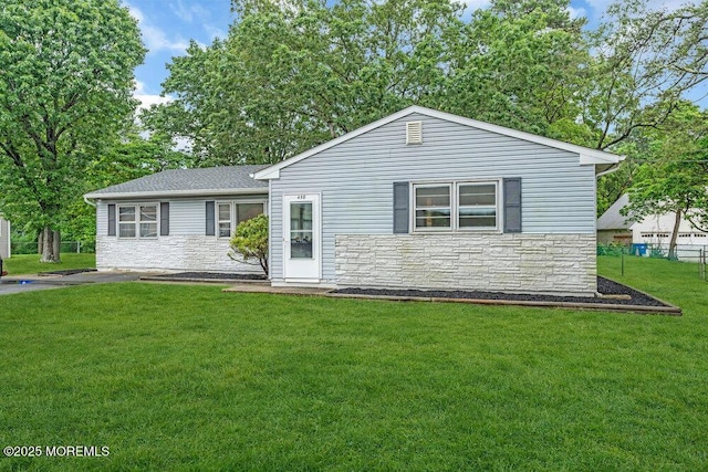 458 Drum Point Rd, Brick, NJ 08723 - view of front of property with stone siding