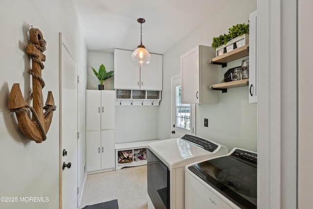 43 Sweet Gum Rd, Howell, NJ 07731 - laundry room featuring cabinet space and washer and dryer
