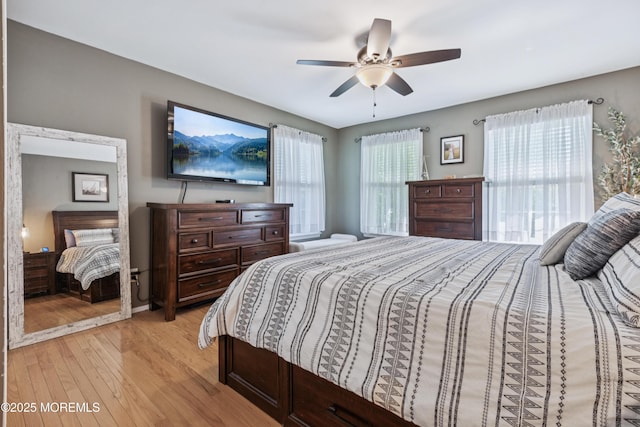 43 Sweet Gum Rd, Howell, NJ 07731 - bedroom featuring light wood finished floors and a ceiling fan