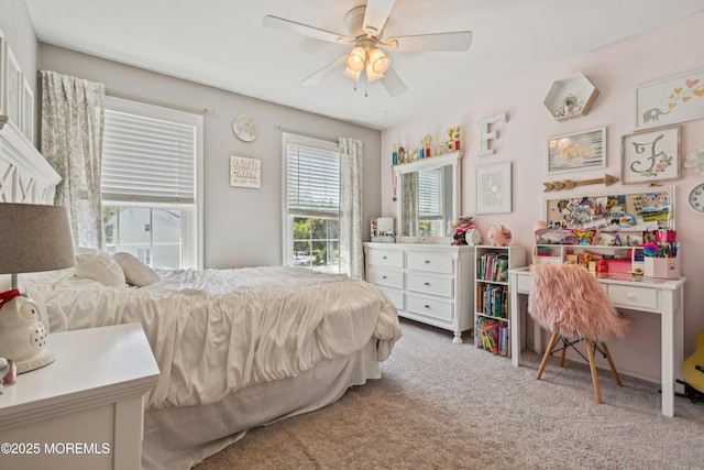 43 Sweet Gum Rd, Howell, NJ 07731 - bedroom with carpet floors and ceiling fan