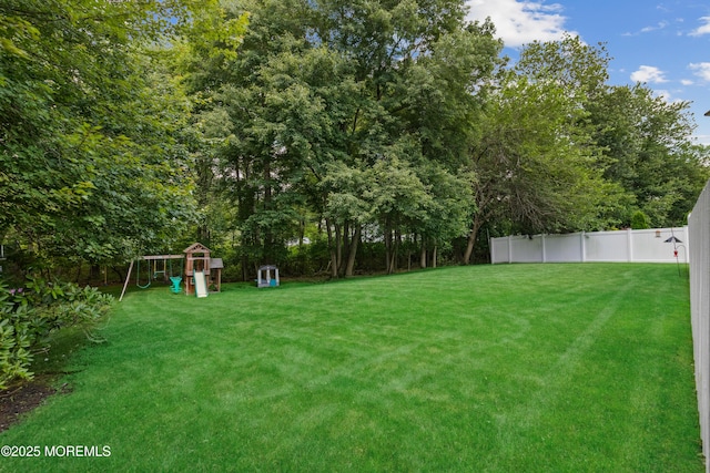 43 Sweet Gum Rd, Howell, NJ 07731 - view of yard featuring a playground