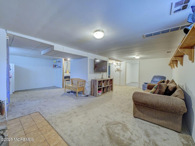 162 Attison Ave, Toms River, NJ 08757 - view of carpeted living area