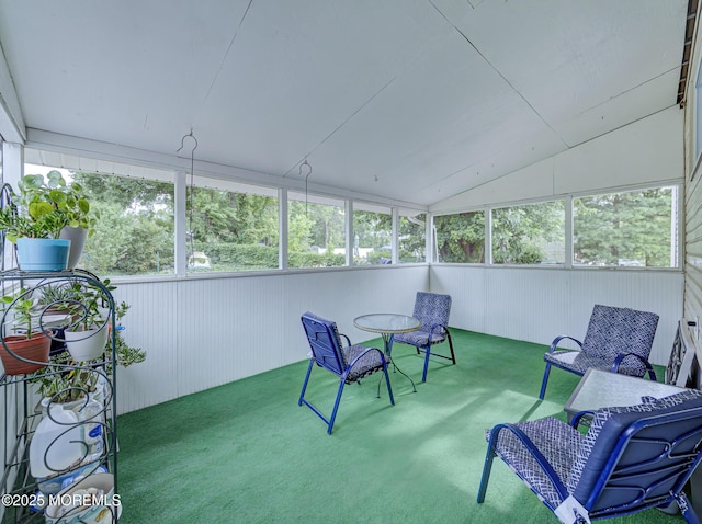 162 Attison Ave, Toms River, NJ 08757 - sunroom with lofted ceiling