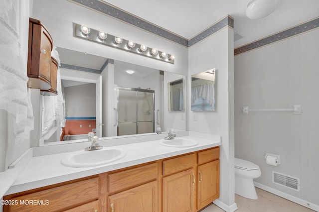 23 Dexter Ln, Jackson, NJ 08527 - full bathroom featuring a shower stall and double vanity