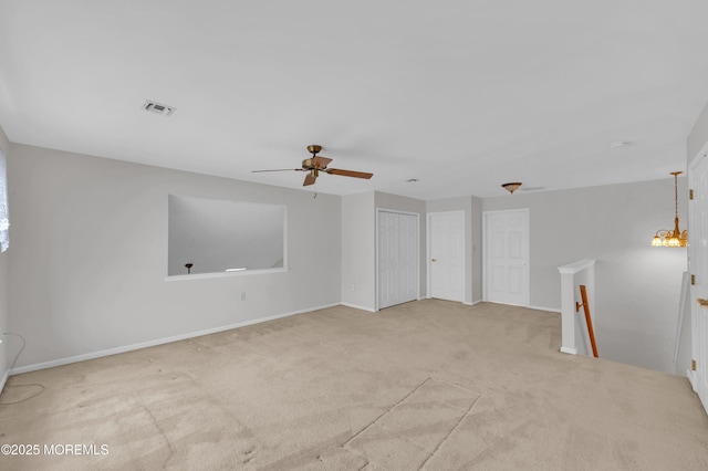 23 Dexter Ln, Jackson, NJ 08527 - empty room featuring carpet floors and a ceiling fan