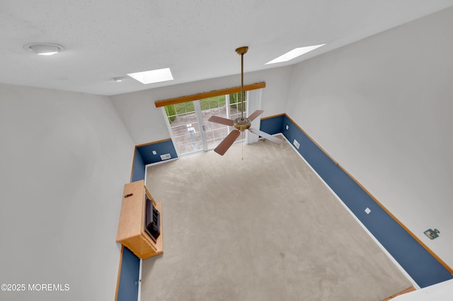 23 Dexter Ln, Jackson, NJ 08527 - game room featuring a skylight and carpet