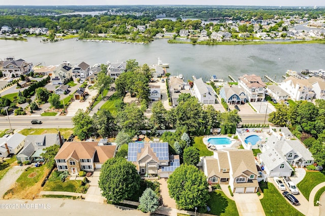648 Point Ave, Brick, NJ 08724 - aerial perspective of suburban area with a large body of water