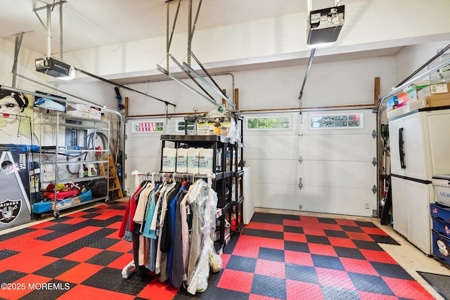 648 Point Ave, Brick, NJ 08724 - garage featuring a garage door opener