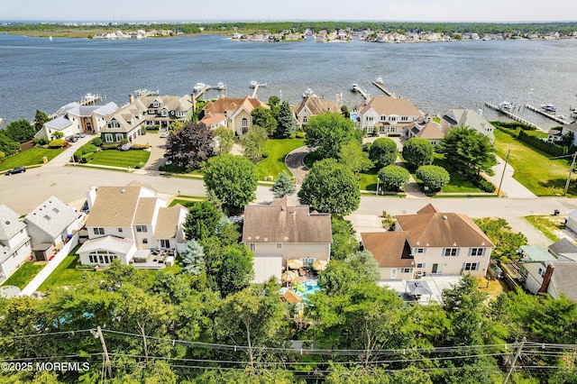 648 Point Ave, Brick, NJ 08724 - aerial view of residential area featuring a large body of water