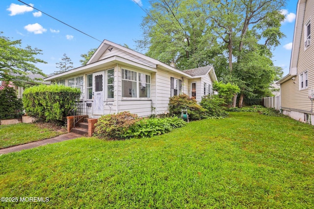 16 Steiner Ave, Neptune City, NJ 07753 - view of side of home featuring a yard