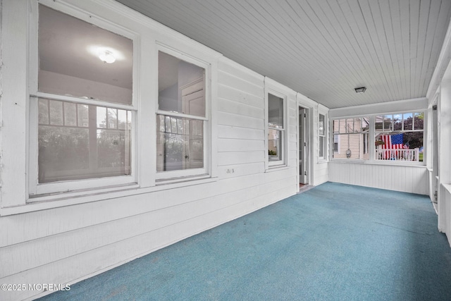16 Steiner Ave, Neptune City, NJ 07753 - view of unfurnished sunroom