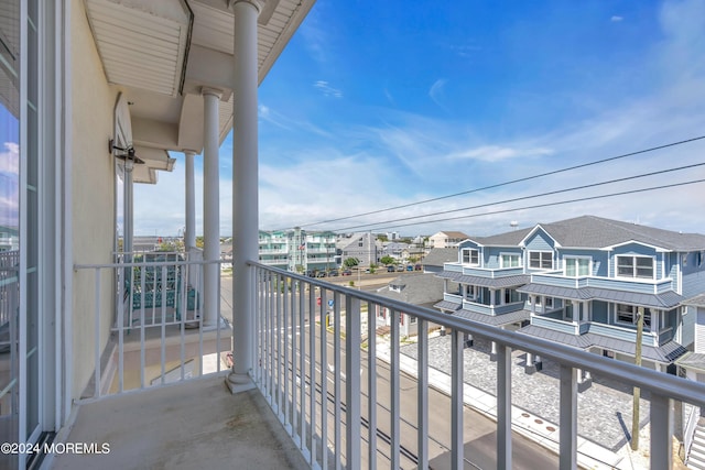 119 Dupont Ave Unit 2A, Seaside Heights, NJ 08751 - balcony with a residential view