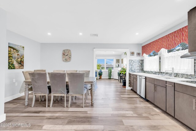 13 Canaries Ct, Toms River, NJ 08757 - dining space with light wood finished floors and recessed lighting