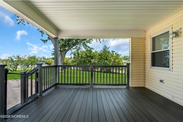 13 Canaries Ct, Toms River, NJ 08757 - deck featuring a yard