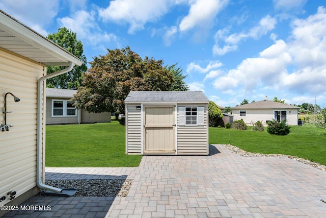 13 Canaries Ct, Toms River, NJ 08757 - view of patio featuring a storage unit
