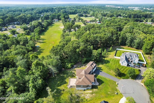 7 Rodeo Ct, Howell, NJ 07731 - aerial view of property's location with a forest