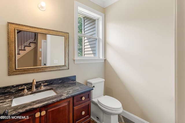 7 Rodeo Ct, Howell, NJ 07731 - bathroom with vanity and crown molding