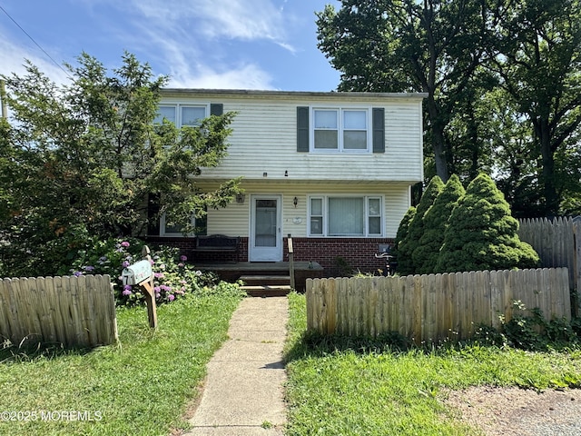 71 12th St, Hazlet, NJ 07734 - view of front of home featuring brick siding