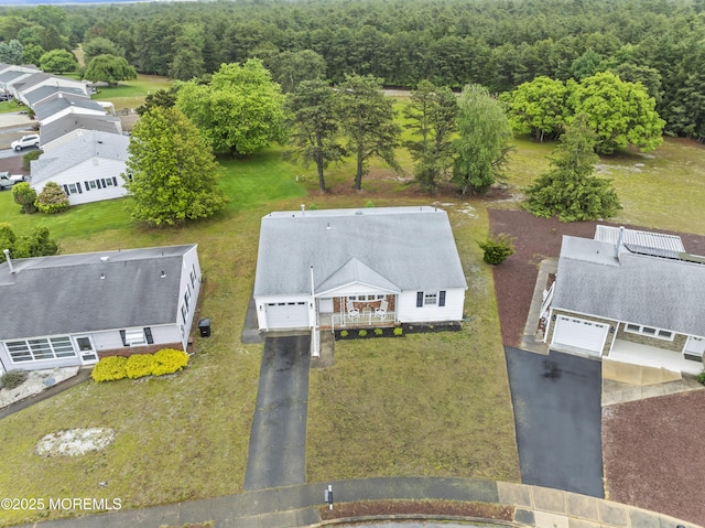 3 Shaw Ct, Toms River, NJ 08757 - drone / aerial view of a heavily wooded area