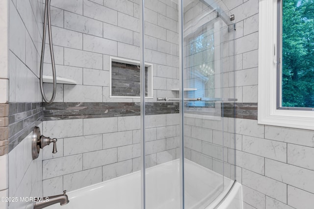 25 Canadian Woods Rd, Marlboro, NJ 07746 - full bathroom featuring enclosed tub / shower combo