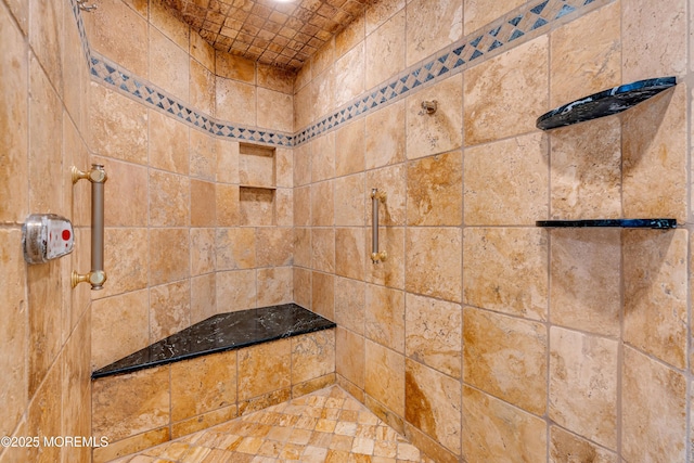 25 Canadian Woods Rd, Marlboro, NJ 07746 - bathroom view of a tile shower