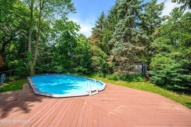 5 Hampton Dr, Jackson, NJ 08527 - swimming pool with a deck