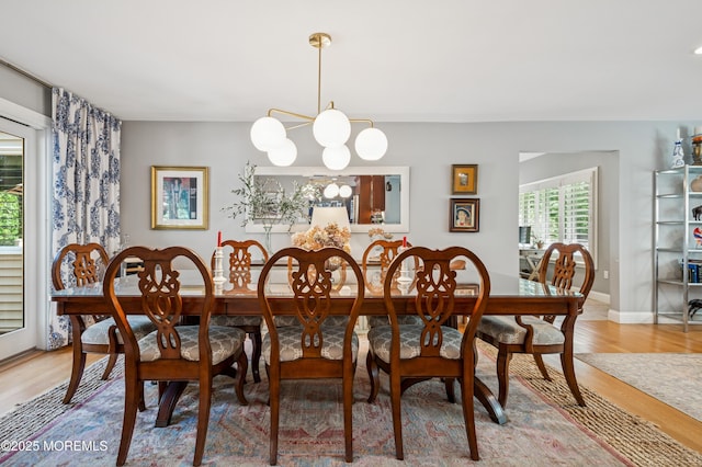 4040 Herbertsville Rd, Wall, NJ 08724 - dining room featuring light wood finished floors