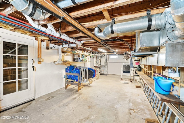 3 Newark Ave, Lavallette, NJ 08735 - view of unfinished basement