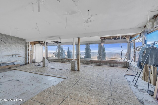 193 Ocean Blvd, Atlantic Highlands, NJ 07716 - view of unfurnished sunroom