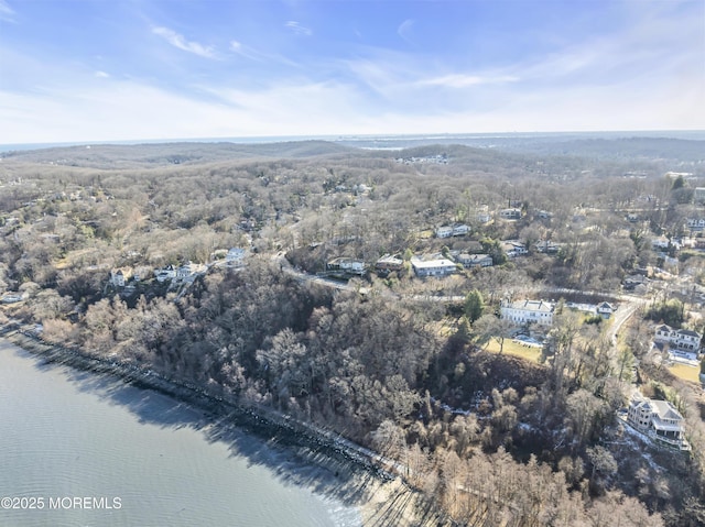 193 Ocean Blvd, Atlantic Highlands, NJ 07716 - aerial view of property's location featuring a heavily wooded area