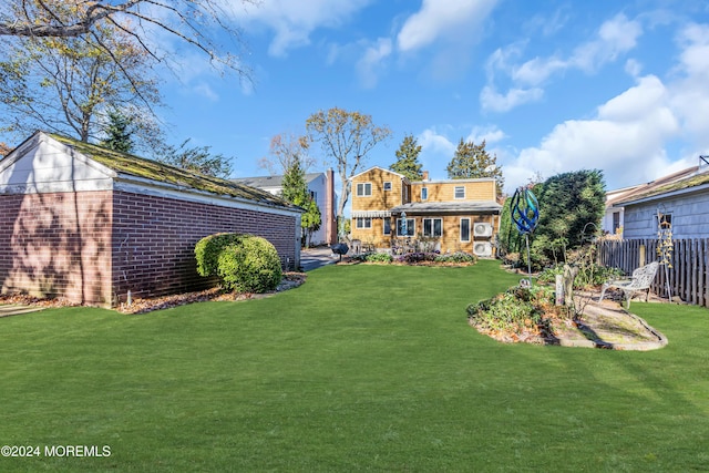 708 New York Blvd, Sea Girt, NJ 08750 - view of yard featuring an outbuilding
