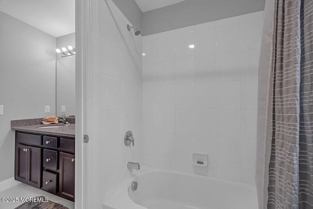 10 Willow Ave, Matawan, NJ 07747 - full bathroom with shower / bath combination with curtain and vanity