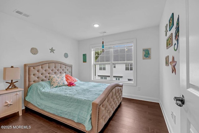 10 Willow Ave, Matawan, NJ 07747 - bedroom featuring baseboards and dark wood-style floors