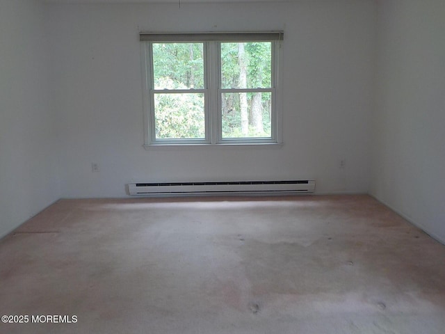 17 Meadowbrook Rd, Brick, NJ 08723 - empty room with baseboard heating and carpet flooring