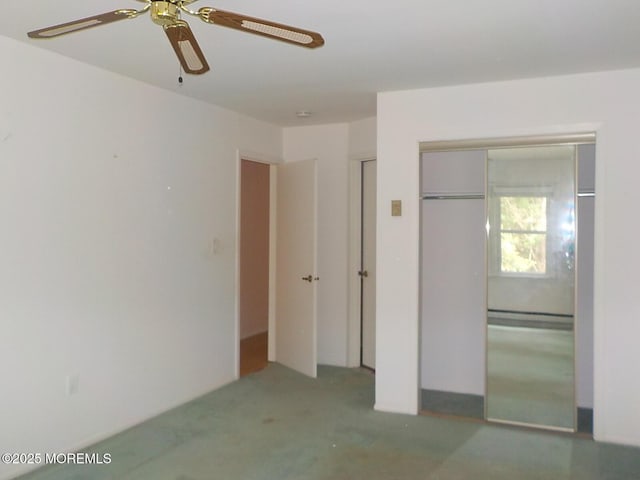 17 Meadowbrook Rd, Brick, NJ 08723 - unfurnished bedroom with a closet and ceiling fan