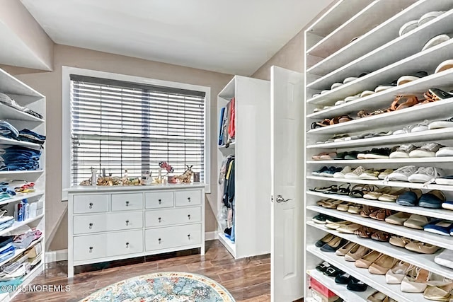 114 Maypink Ln, Howell, NJ 07731 - walk in closet featuring wood finished floors