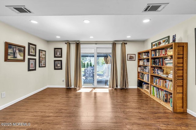 22 Indian Hill Rd, Freehold, NJ 07728 - spare room featuring wood finished floors and recessed lighting