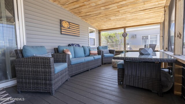 14 S Portland Dr, Little Egg Harbor, NJ 08087 - view of wooden terrace