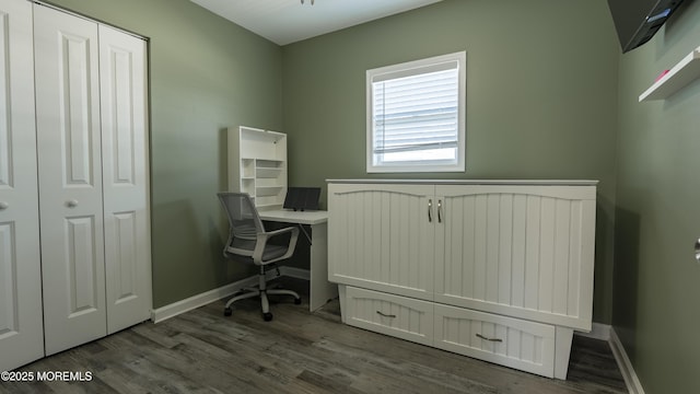 14 S Portland Dr, Little Egg Harbor, NJ 08087 - office space featuring wood finished floors and baseboards