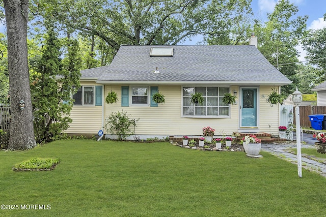 553 Kingfisher Cir, Brick, NJ 08723 - view of front of home featuring roof with shingles and a chimney