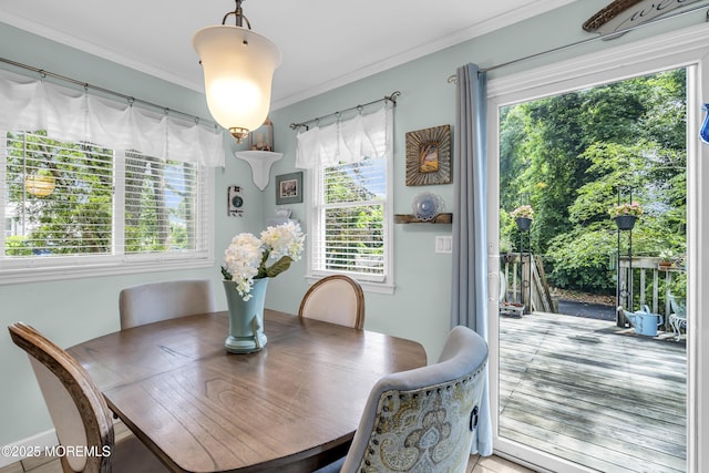 553 Kingfisher Cir, Brick, NJ 08723 - dining room with crown molding