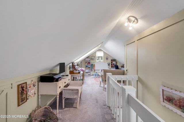 553 Kingfisher Cir, Brick, NJ 08723 - bedroom featuring lofted ceiling, carpet, and a closet