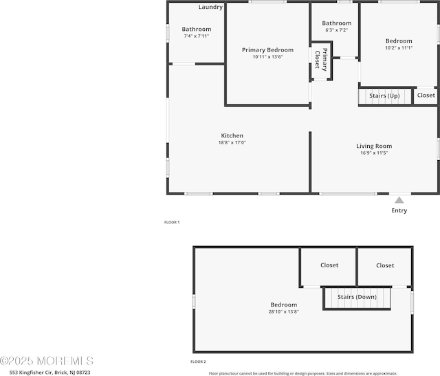 553 Kingfisher Cir, Brick, NJ 08723 - view of home floor plan