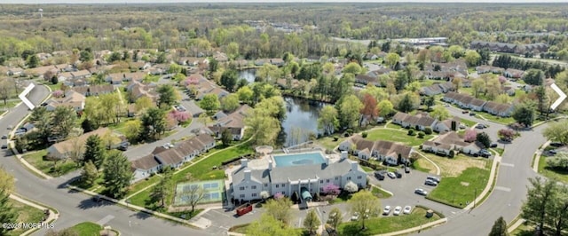 164 Cours De Clemenceau Unit E, Freehold, NJ 07728 - aerial view of property's location with nearby suburban area