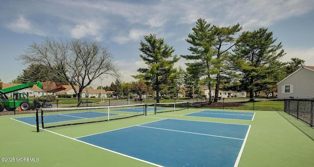 164 Cours De Clemenceau Unit E, Freehold, NJ 07728 - view of tennis court with community basketball court