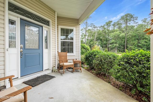 7 Bay Head Ct, Waretown, NJ 08758 - property entrance with a porch