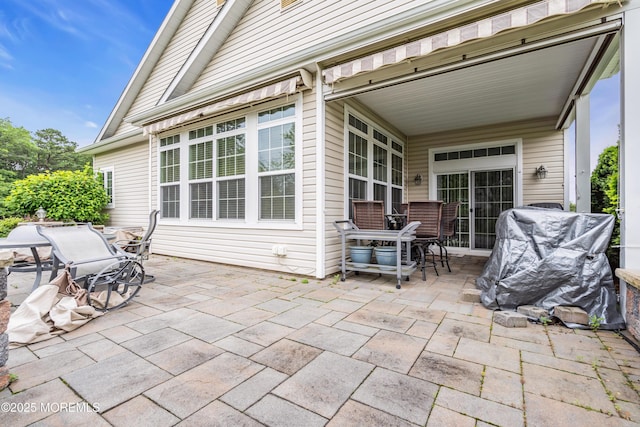 7 Bay Head Ct, Waretown, NJ 08758 - view of patio featuring grilling area and outdoor dining area