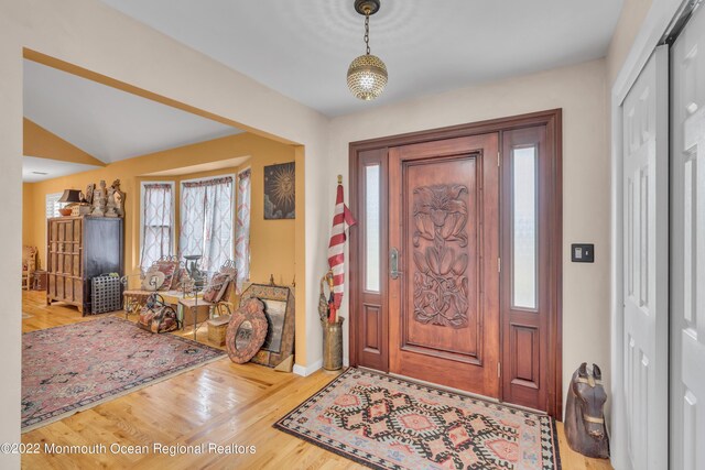 716 Hyson Rd, Jackson, NJ 08527 - entryway with wood finished floors and baseboards