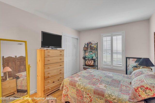 716 Hyson Rd, Jackson, NJ 08527 - bedroom featuring wood finished floors and a closet